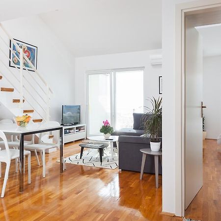 New Gallery Apartment With Beautiful View Baška Voda Exteriér fotografie