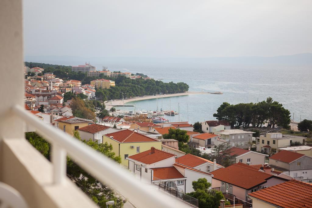 New Gallery Apartment With Beautiful View Baška Voda Exteriér fotografie