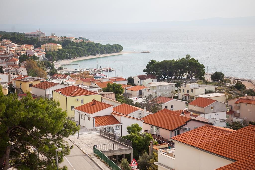 New Gallery Apartment With Beautiful View Baška Voda Exteriér fotografie