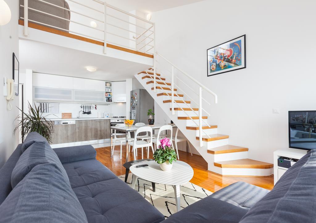 New Gallery Apartment With Beautiful View Baška Voda Exteriér fotografie