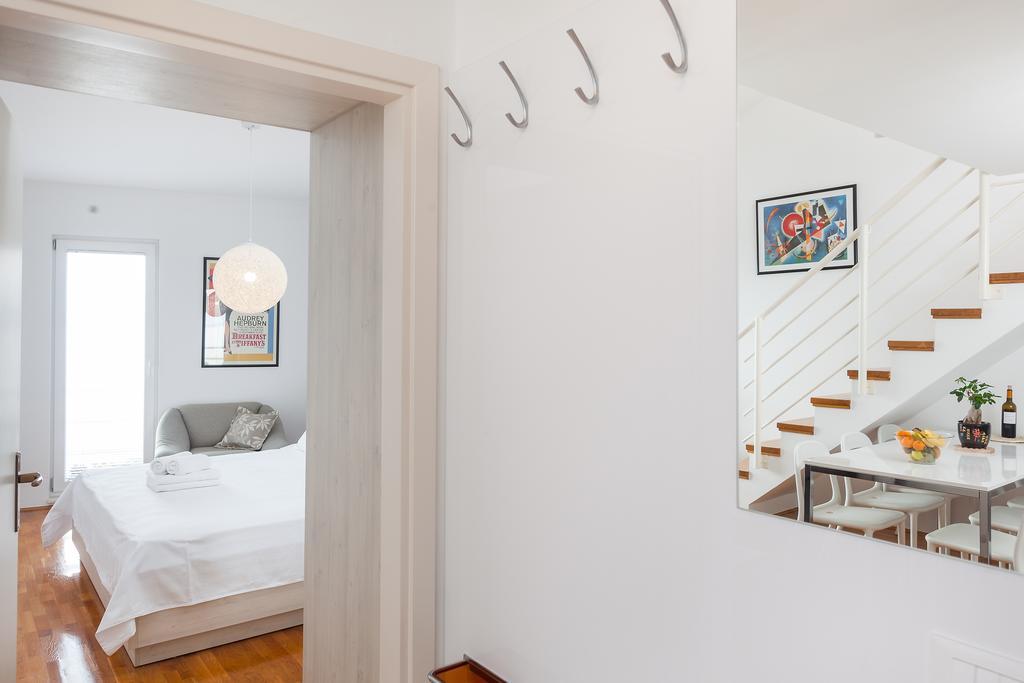 New Gallery Apartment With Beautiful View Baška Voda Exteriér fotografie