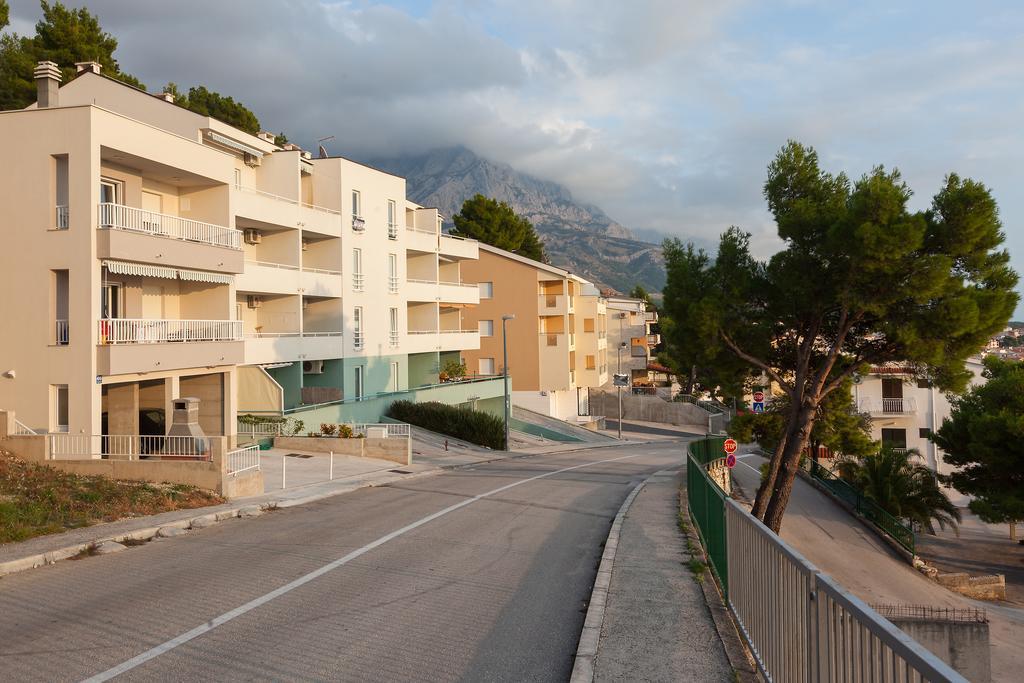 New Gallery Apartment With Beautiful View Baška Voda Exteriér fotografie