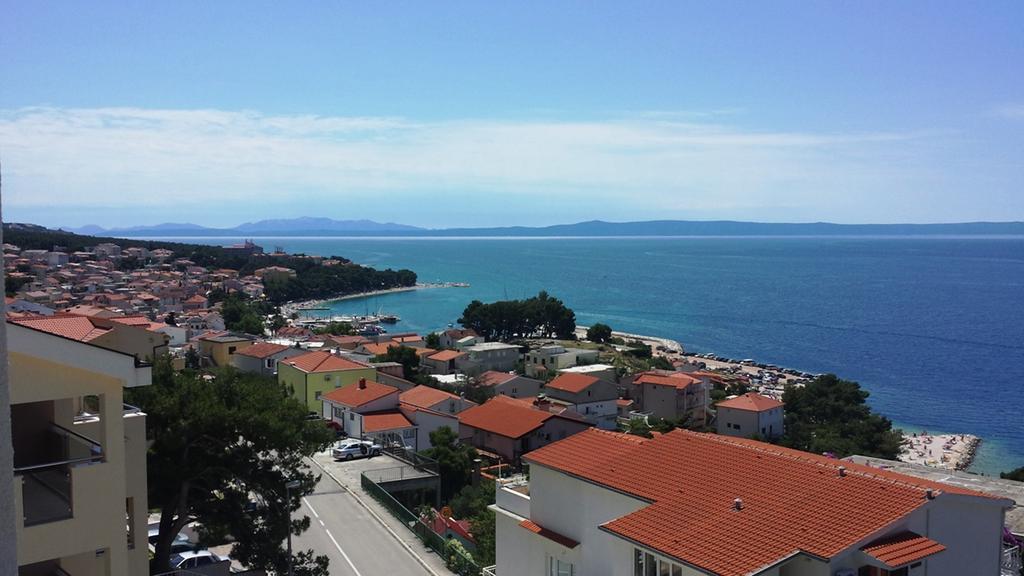 New Gallery Apartment With Beautiful View Baška Voda Exteriér fotografie